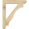 Ekena Millwork Balboa Craftsman Rough Sawn Bracket w/ Offset Brace, Douglas Fir, 6"W x 30"D x 36"H BKT0604X30X36BOA04RDF - alternate 3